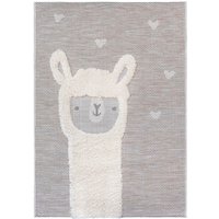 Primaflor-Ideen in Textil Kinderteppich "NAVAJO - Lama" rechteckig 35 mm Höhe Hoch-Tief-Effekt, Motiv Lama, Kinderzimmer Primaflor-Ideen in Textil Kinderteppich "NAVAJO - Lama" rechteckig 35 mm Höhe Hoch-Tief-Effekt, Motiv Lama, Kinderzimmer von Primaflor-Ideen In Textil