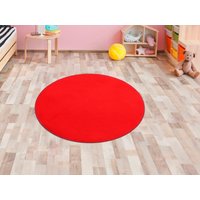 Primaflor-Ideen in Textil Kinderteppich "SITZKREIS", rund, 5 mm Höhe, Spielteppich ideal im Kinderzimmer von Primaflor-Ideen In Textil