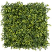 Primaflor-Ideen in Textil Kunstpflanze "Pflanzenwand, 50x50cm" Wanddeko, realistische Optik, In- und Outdoor geeignet, UV-beständig Primaflor-Ideen in Textil Kunstpflanze "Pflanzenwand, 50x50cm" Wanddeko, realistische Optik, In- und Outdoor geeignet, UV-beständig von Primaflor-Ideen In Textil