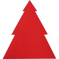 Primaflor-Ideen in Textil Platzset "Tannenbaum, Weihnachtsdeko rot", (Set, 4 St.), auch ideal als Tischdeko oder Untersetzer, Größe 47,5 x 40cm von Primaflor-Ideen In Textil