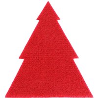 Primaflor-Ideen in Textil Platzset "Tannenbaum, Weihnachtsdeko rot", (Set, 4 St.), ideal als Besteckunterlage, Tischdeko oder Untersetzer von Primaflor-Ideen In Textil