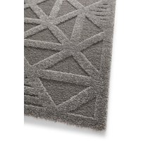 Primaflor-Ideen in Textil Teppich "COSMO Geo, Made in Belgium" rechteckig 14 mm Höhe modernes Design, Hoch-Tief Effekt, weicher Flor von Primaflor-Ideen In Textil