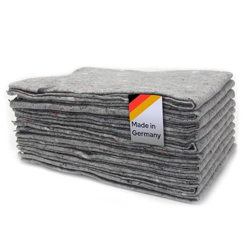 Primaflor Umzugs-Packdecke PRO – 130 x 190 cm – 15er Pack Strapazierfähige Möbelpackdecke, universelle Profi Allzweckdecke aus 100% Polypropylen Made in Germany von Primaflor - Ideen in Textil