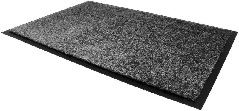Primaflor-Ideen in Textil Fußmatte Schmutzfangmatte CLEAN PRO, Made in Belgium, rechteckig, Höhe: 8 mm, Uni-Farben, UV-beständig, strapazierfähig, waschbar von Primaflor-Ideen in Textil