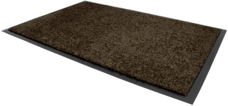 Primaflor-Ideen in Textil Fußmatte Schmutzfangmatte CLEAN PRO, Made in Belgium, rechteckig, Höhe: 8 mm, Uni-Farben, UV-beständig, strapazierfähig, waschbar von Primaflor-Ideen in Textil