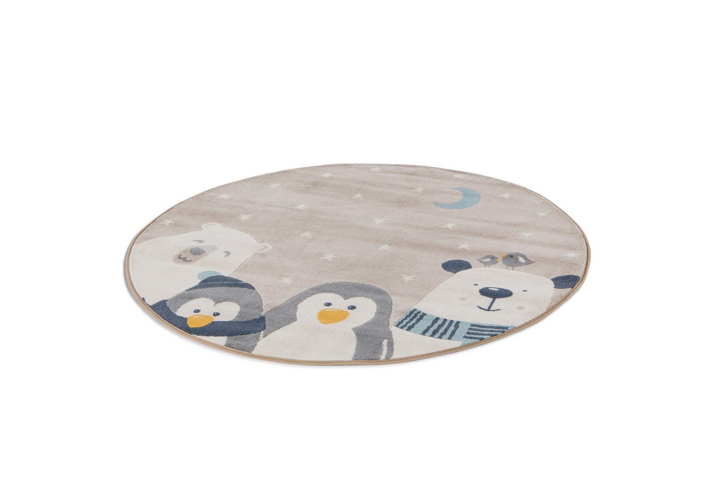 Primaflor-Ideen in Textil Kinderteppich COCOON - Sternenfreunde, rund, Höhe: 6 mm, Kurzflor, Motiv Tiere & Sterne Primaflor-Ideen in Textil Kinderteppich COCOON - Sternenfreunde, rund, Höhe: 6 mm, Kurzflor, Motiv Tiere & Sterne von Primaflor-Ideen in Textil