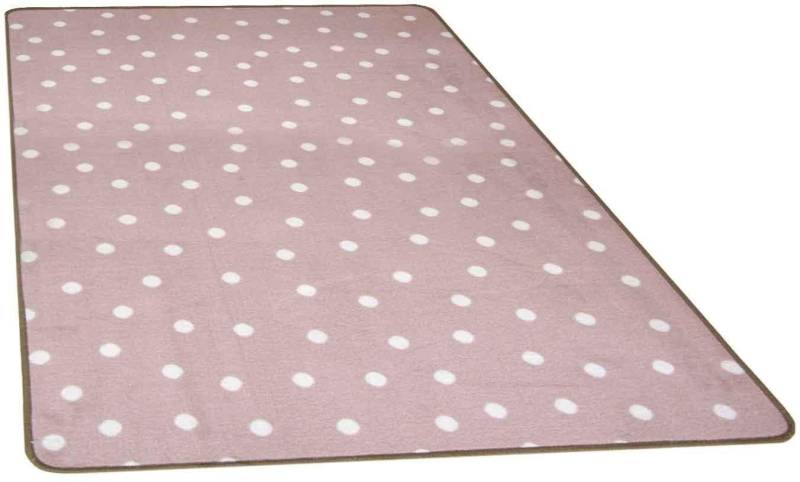 Primaflor-Ideen in Textil Kinderteppich PUNTO, Made in Belgium, rechteckig, Höhe: 5 mm, Kurzflor, Motiv Punkte, Kinderzimmer von Primaflor-Ideen in Textil