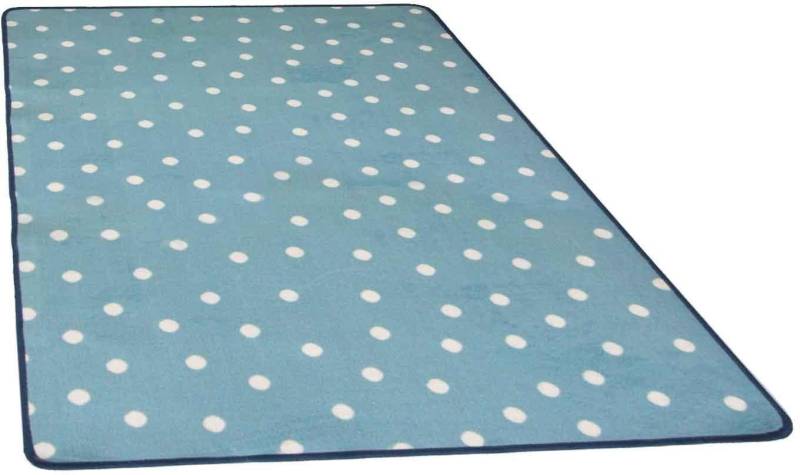 Primaflor-Ideen in Textil Kinderteppich PUNTO, Made in Belgium, rechteckig, Höhe: 5 mm, Kurzflor, Motiv Punkte, Kinderzimmer von Primaflor-Ideen in Textil