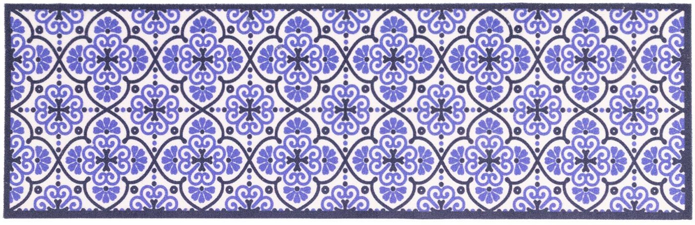 Küchenläufer LISSABON, Primaflor-Ideen in Textil, rechteckig, Höhe: 5 mm, Motiv Ornamente, Fliesen Design, rutschhemmend, waschbar, Küche von Primaflor-Ideen in Textil