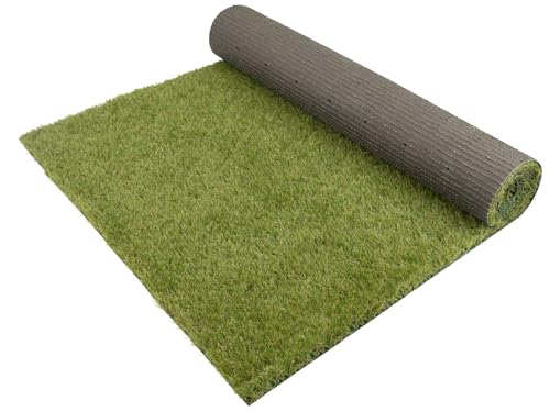Primaflor Kunstrasen COLORADO 30mm - MUSTERSTÜCK, Weicher & UV- beständiger künstlicher Rasen für Garten, Terrasse & Balkon | Wetterfester Balkonrasen mit Drainage von Primaflor - Ideen in Textil