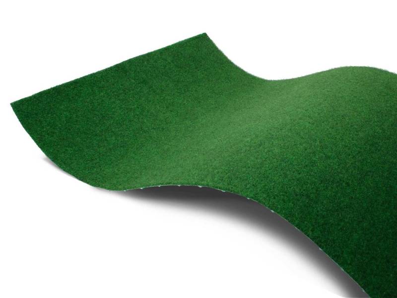 Primaflor-Ideen in Textil Kunstrasen COMFORT, Made in Netherlands, rechteckig, Höhe: 5 mm, grün, mit Noppen, strapazierfähig, witterungsbeständig & wasserfest von Primaflor-Ideen in Textil