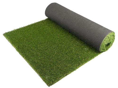 Primaflor Kunstrasen JAZZ - 4,00m x 0,50m, 40 mm Hoch, Viele Größen, UV-Beständiger, Wasserdurchlässiger, Rasenteppich, Outdoor Bodenbelag, Kunstgras für Garten, Terrasse und Balkon von Primaflor - Ideen in Textil