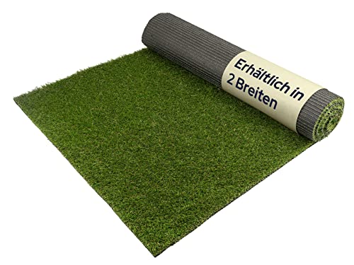 Primaflor Kunstrasen - WOODLAND, 2,00m x 2,00m, Verschiedene Größen, 27 mm Hoch, UV-Beständiger, Wasserdurchlässiger, Rasenteppich, Outdoor Bodenbelag, Kunstgras für Garten, Terrasse und Balkon von Primaflor - Ideen in Textil