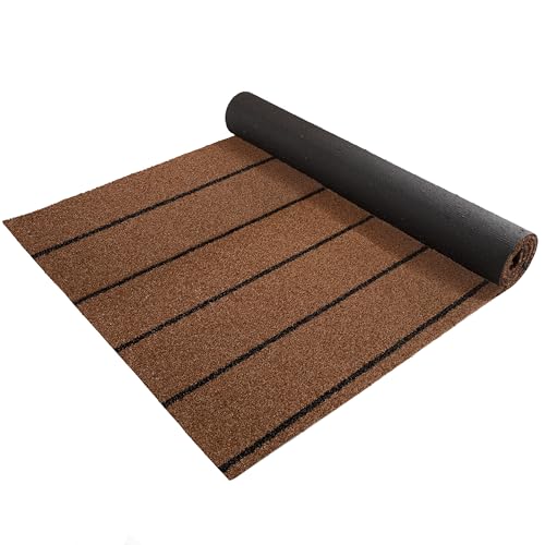 Kunstrasen Rasenteppich Meterware TEAK - 4,00m x 2,50m, Holzoptik Outdoor Bodenbelag, Decksbelag für Boote, Schiffe und Yachten Kunstrasen Rasenteppich Meterware TEAK - 4,00m x 2,50m, Holzoptik Outdoor Bodenbelag, Decksbelag für Boote, Schiffe und Yachten von Primaflor - Ideen in Textil