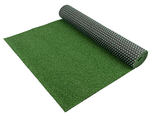 Primaflor Kunstrasen-Teppich mit Noppen - WIMBLEDON, 2,00m x 0,50m, 7 mm Hoch, UV-Beständiger, Wasserdurchlässiger, Grüner Rasenteppich, Outdoor Bodenbelag, Kunstgras für Terrasse und Balkon von Primaflor - Ideen in Textil
