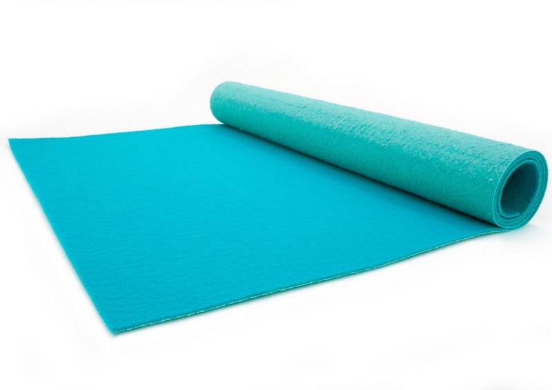 Primaflor-Ideen in Textil Läufer PODIUM, Made in Belgium, rechteckig, Höhe: 2,6 mm, Breite 100 cm, robuster Nadelfilz, Uni-Farben von Primaflor-Ideen in Textil
