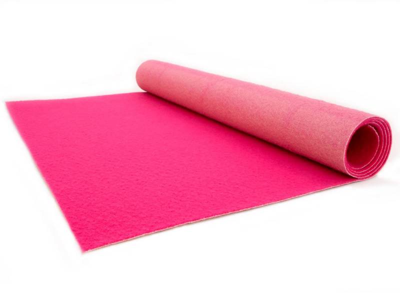 Primaflor-Ideen in Textil Läufer PODIUM, Made in Belgium, rechteckig, Höhe: 2,6 mm, Breite 100 cm, robuster Nadelfilz, Uni-Farben von Primaflor-Ideen in Textil