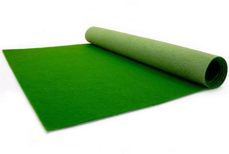Primaflor-Ideen in Textil Läufer PODIUM, Made in Belgium, rechteckig, Höhe: 2,6 mm, Breite 100 cm, robuster Nadelfilz, Uni-Farben von Primaflor-Ideen in Textil