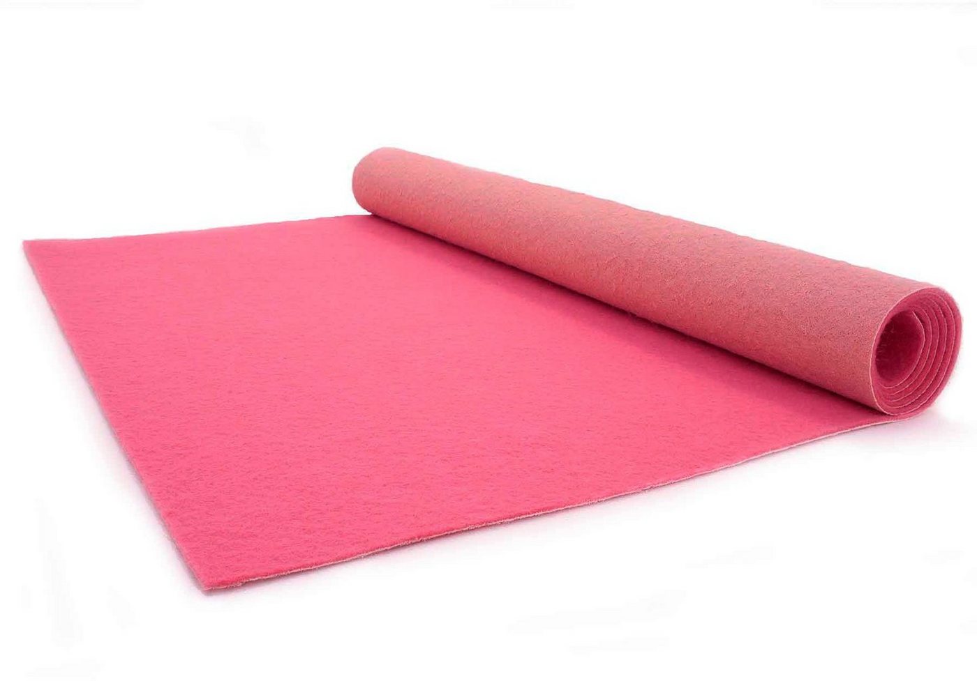 Primaflor-Ideen in Textil Läufer PODIUM, Made in Belgium, rechteckig, Höhe: 2,6 mm, Breite 100 cm, robuster Nadelfilz, Uni-Farben von Primaflor-Ideen in Textil