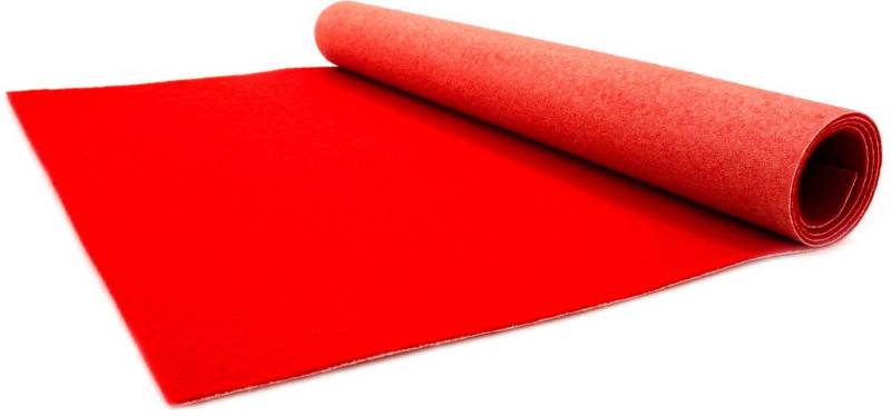 Primaflor-Ideen in Textil Läufer PODIUM, Made in Belgium, rechteckig, Höhe: 2,6 mm, Breite 100 cm, robuster Nadelfilz, Uni-Farben von Primaflor-Ideen in Textil