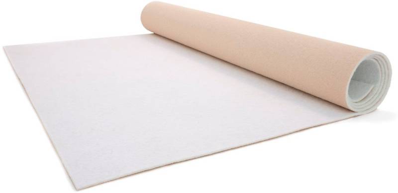 Primaflor-Ideen in Textil Läufer PODIUM, Made in Belgium, rechteckig, Höhe: 2,6 mm, Breite 100 cm, robuster Nadelfilz, Uni-Farben von Primaflor-Ideen in Textil