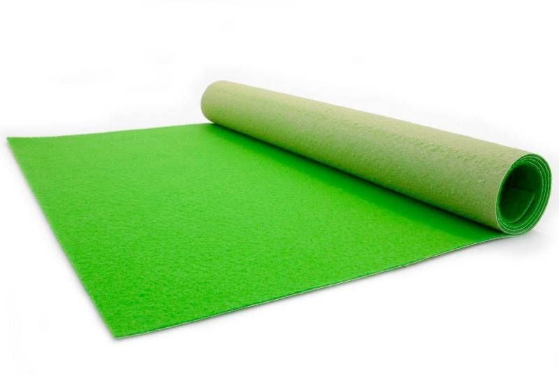 Primaflor-Ideen in Textil Läufer PODIUM, Made in Belgium, rechteckig, Höhe: 2,6 mm, Breite 100 cm, robuster Nadelfilz, Uni-Farben von Primaflor-Ideen in Textil