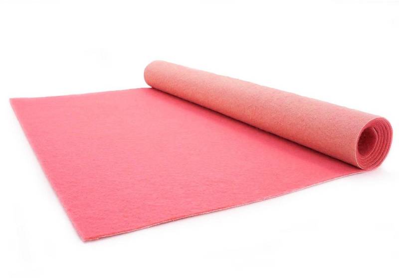 Primaflor-Ideen in Textil Läufer PODIUM, Made in Belgium, rechteckig, Höhe: 2,6 mm, Breite 100 cm, robuster Nadelfilz, Uni-Farben von Primaflor-Ideen in Textil