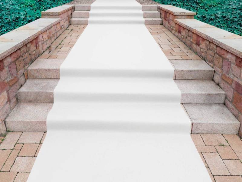 Primaflor-Ideen in Textil Läufer PODIUM, Made in Belgium, rechteckig, Höhe: 2,6 mm, Breite 150 cm, Nadelfilz, Uni-Farben, robust & strapazierfähig von Primaflor-Ideen in Textil