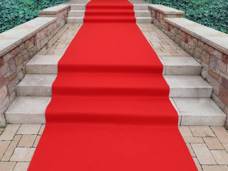 Primaflor-Ideen in Textil Läufer PODIUM, Made in Belgium, rechteckig, Höhe: 2,6 mm, Breite 150 cm, Nadelfilz, Uni-Farben, robust & strapazierfähig von Primaflor-Ideen in Textil