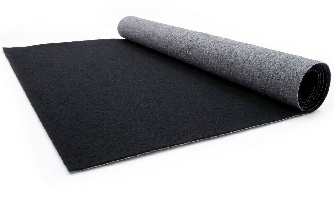 Läufer Eventteppich PODIUM, Primaflor-Ideen in Textil, rechteckig, Höhe: 2,6 mm, Breite 200 cm, Nadelfilz, Uni-Farben, ideal für Veranstaltungen von Primaflor-Ideen in Textil