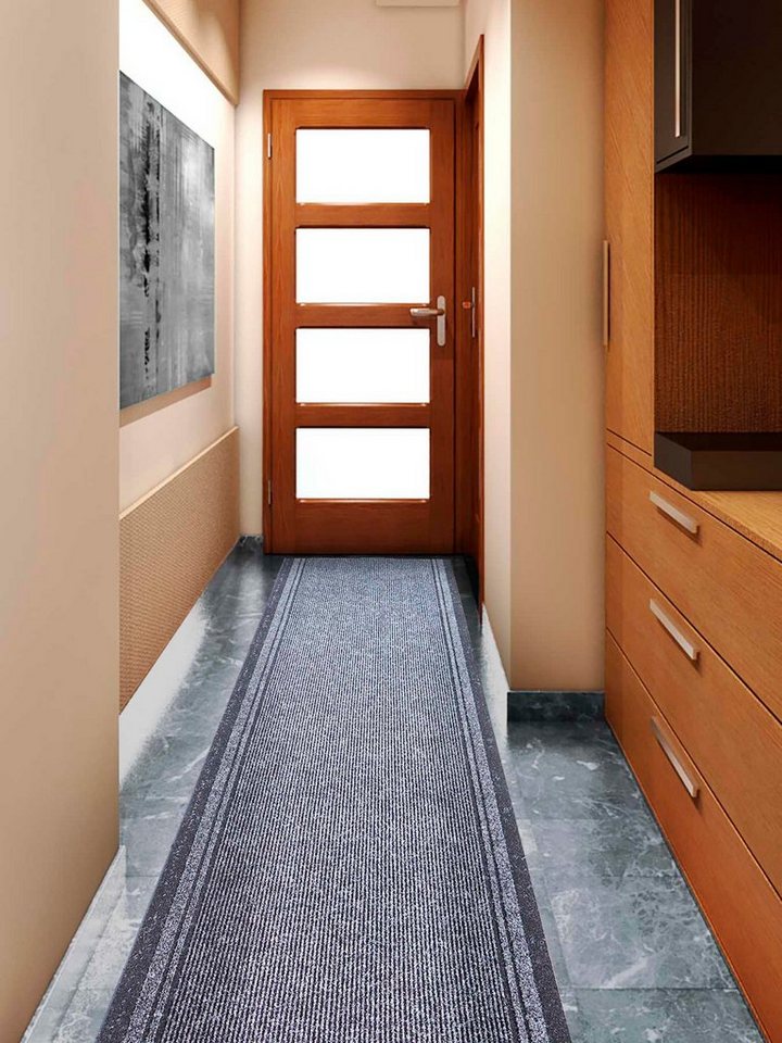 Primaflor-Ideen in Textil Läufer Schmutzfangläufer MALAGA, Made in Belgium, rechteckig, Höhe: 6 mm, Schmutzfangmatte, meliert, gesteift, strapazierfähig, rutschhemmend von Primaflor-Ideen in Textil