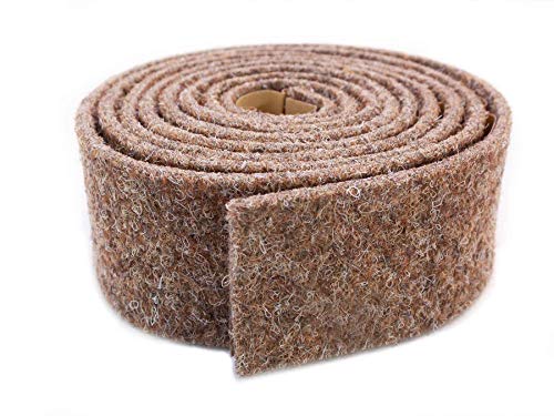 Nadelfilz Sockelleiste Selbstklebend MERLIN - Beige, 5mm Breit, 2m Lang von Primaflor - Ideen in Textil