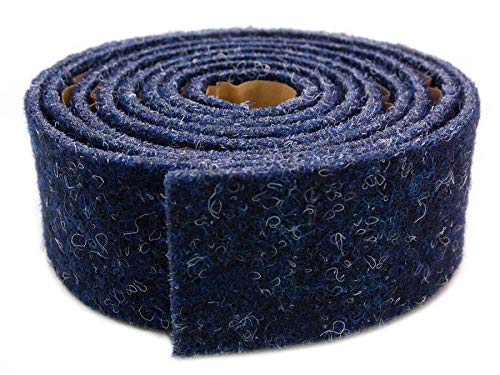 Nadelfilz Sockelleiste Selbstklebend TURBO Blau 5mm Breit 2m Lang von Primaflor - Ideen in Textil