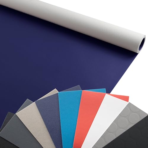 Primaflor PVC Bodenbelag Meterware - EXPOTOP, 2,00m x 1,00m, Blau, Messeboden, Vinyl-Boden für Küche, Wohn- und Badezimmer, Hochwertige Auslegware, Anti-Rutsch, Nicht Reflektierende Oberfläche von Primaflor - Ideen in Textil