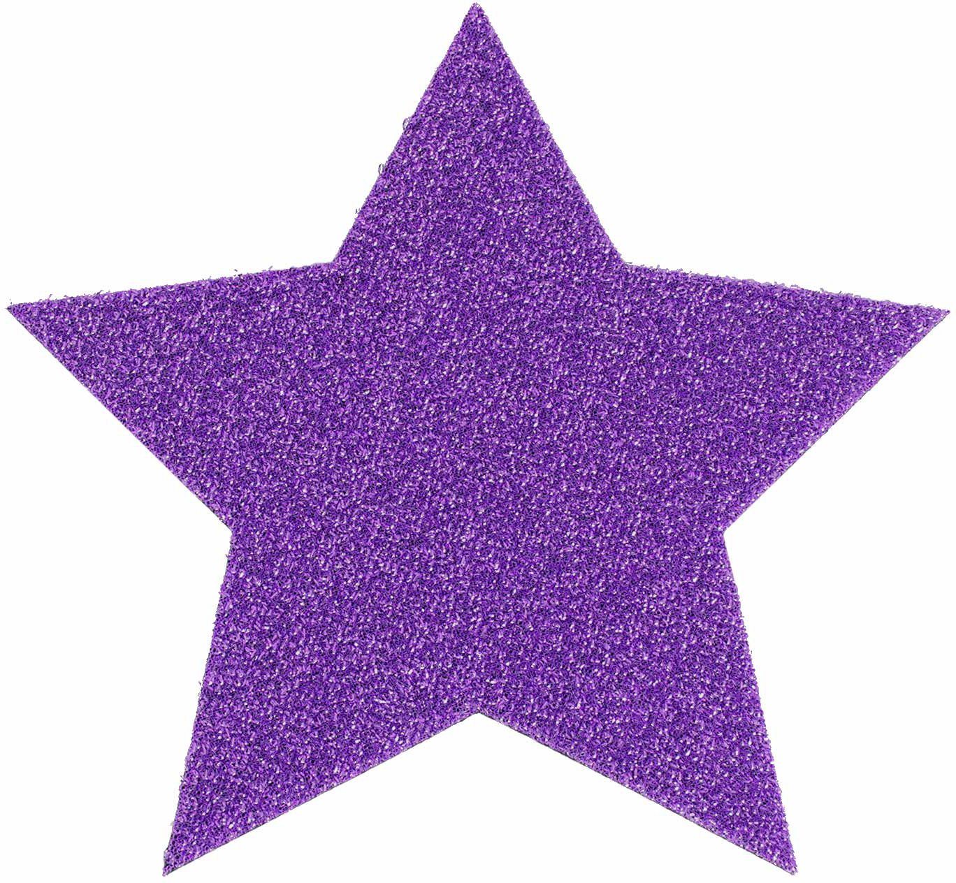 Primaflor-Ideen in Textil Platzset Stern, Weihnachtsdeko, (Set, 4-St), ideal als Untersetzer oder Tischdeko, Größe 16,5 cm von Primaflor-Ideen in Textil