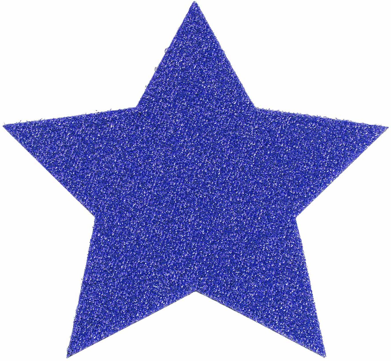 Primaflor-Ideen in Textil Platzset Stern, Weihnachtsdeko, (Set, 4-St), ideal als Untersetzer oder Tischdeko, Größe 16,5 cm von Primaflor-Ideen in Textil