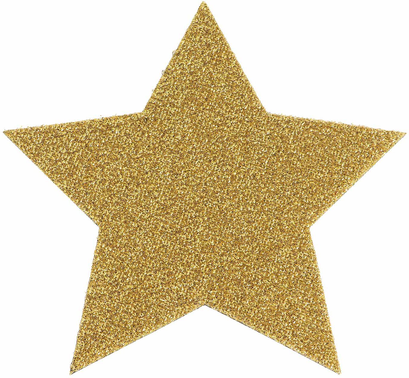 Primaflor-Ideen in Textil Platzset Stern, Weihnachtsdeko, (Set, 6-St), ideal als Untersetzer oder Tischdeko, Größe 16,5 cm von Primaflor-Ideen in Textil