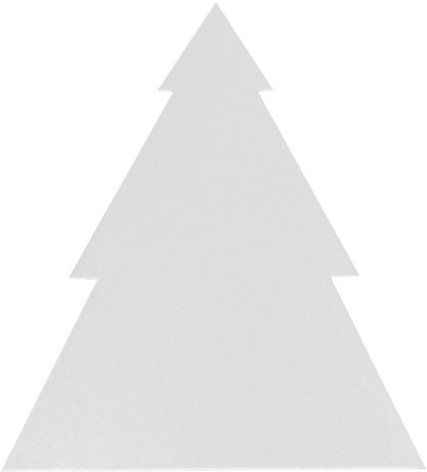 Platzset, Tannenbaum, Weihnachtsdeko, Primaflor-Ideen in Textil, (2-St), auch ideal als Tischdeko oder Untersetzer, Größe 47,5 x 40cm von Primaflor-Ideen in Textil