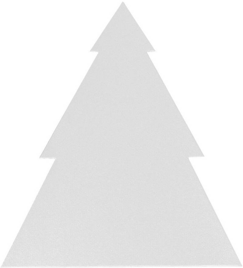 Platzset, Tannenbaum, Weihnachtsdeko, Primaflor-Ideen in Textil, (2-St), auch ideal als Tischdeko oder Untersetzer, Größe 47,5 x 40cm von Primaflor-Ideen in Textil