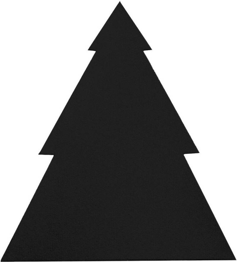 Platzset, Tannenbaum, Weihnachtsdeko, Primaflor-Ideen in Textil, (Set, 4-St), auch ideal als Tischdeko oder Untersetzer, Größe 47,5 x 40cm von Primaflor-Ideen in Textil