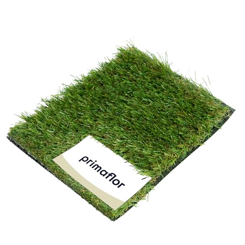 Primaflor Kunstrasen - KORSIKA, Verschiedene Größen, 32 mm Hoch, UV-Stabil, Wasserdurchlässiger, Rasenteppich, Outdoor Bodenbelag, Kunstgras für Garten, Terrasse und Balkon, MUSTERSTÜCK von Primaflor - Ideen in Textil
