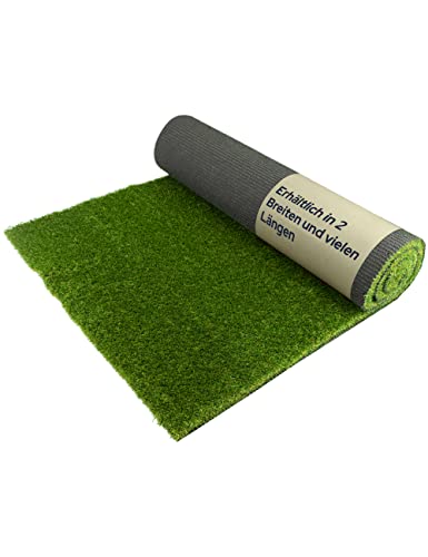 Primaflor Kunstrasen - MEGAN, 2,00m x 0,50mm, Verschiedene Größen, 40 mm Hoch, UV-Beständiger, Wasserdurchlässiger, Rasenteppich, Outdoor Bodenbelag, Kunstgras für Garten, Terrasse und Balkon von Primaflor - Ideen in Textil