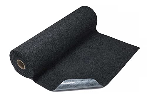 Primaflor Anti-Rutsch-Matte - Selbstklebend - Meterware - Für Gastronomie und Einzelhandel Geeignet - Sicherheitsmatte - Schmutzfangläufer - ANCHORSAFE - Anthrazit - 0,90m x 1,00m Primaflor Anti-Rutsch-Matte - Selbstklebend - Meterware - Für Gastronomie und Einzelhandel Geeignet - Sicherheitsmatte - Schmutzfangläufer - ANCHORSAFE - Anthrazit - 0,90m x 1,00m von Primaflor - Ideen in Textil