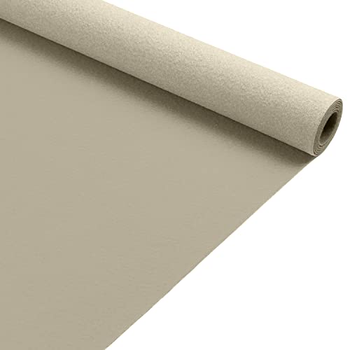 Primaflor Event-Teppich Meterware Podium - Beige, 1,00m x 3,00m, Viele Farben, Rutschfester Gangläufer, Schwer Entflammbarer Hochzeits-Läufer, B1 Messeteppich von Primaflor - Ideen in Textil