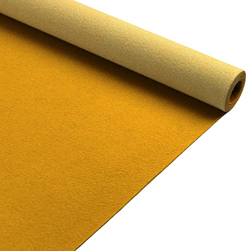 Primaflor Event-Teppich Meterware Podium - Curry, 1,00m x 2,00m, Viele Farben, Rutschfester Gangläufer, Schwer Entflammbarer Hochzeits-Läufer, B1 Messeteppich von Primaflor - Ideen in Textil