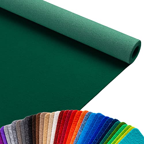 Primaflor Event-Teppich Meterware Podium - Petrol, 1,00m x 10,00m, Viele Farben, Rutschfester Gangläufer, Schwer Entflammbarer Hochzeits-Läufer, B1 Messeteppich von Primaflor - Ideen in Textil