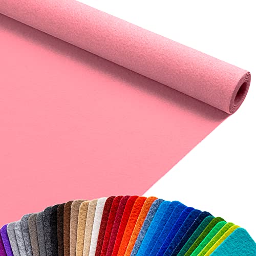 Primaflor Event- & Messeteppich Podium - Altrosa - 200x600 cm– Robuster Flachfilzteppich mit Rutschfester, schalldämmender Oberfläche – ideal für den Messen, Ausstellungen & Events von Primaflor - Ideen in Textil