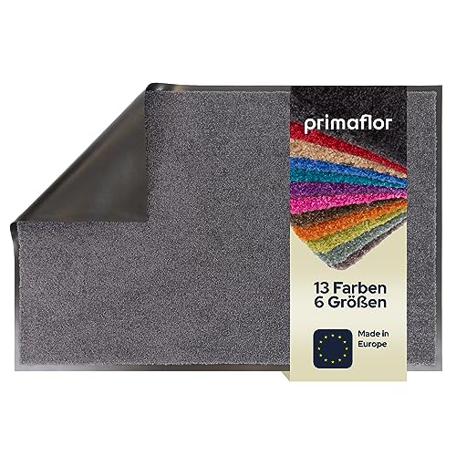 Primaflor Fußmatte - CLEAN, Anthrazit, 60x90 cm, rutschfeste Schmutzfang-Matte, Robuster Tür-Vorlger und Sauberlauf für den Eingang und Flur, Verschiedene Größen und Farben von Primaflor - Ideen in Textil