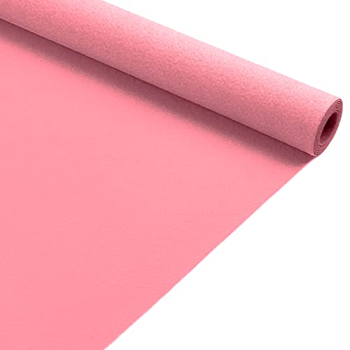 Primaflor Hochzeits-Läufer Event-Teppich Meterware - Altrosa, 1,00m x 8,00m, Schwer Entflammbarer Messeboden, Empfangsteppich, Gangläufer von Primaflor - Ideen in Textil