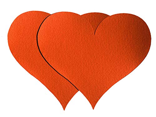 Primaflor - Ideen in Textil 2er Set Deko-Herzen Orange Podium Hochzeits-Deko Valentinstag Deko Herz ca. 33x28cm Primaflor - Ideen in Textil 2er Set Deko-Herzen Orange Podium Hochzeits-Deko Valentinstag Deko Herz ca. 33x28cm von Primaflor - Ideen in Textil